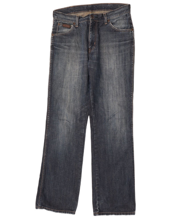 Jeans dritti Alaska da uomo Wrangler W31 L32 cotone blu