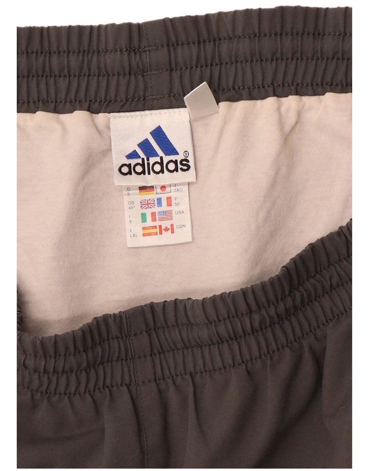 Pantaloncini sportivi da uomo ADIDAS XL grigio poliestere