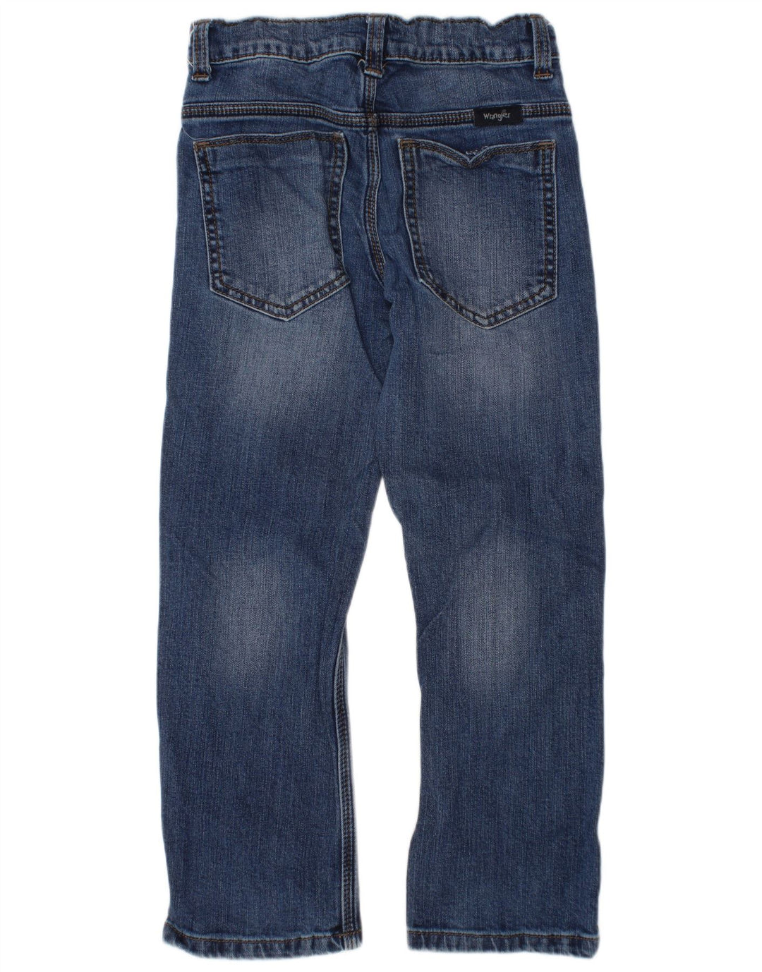 Jeans dritti per ragazzi WRANGLER 5-6 anni W24 L20 cotone blu