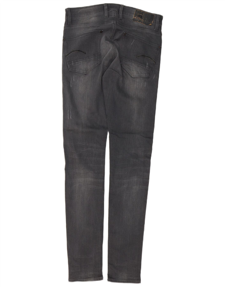 Jeans G-Star Revend da uomo super slim effetto consumato W34 L36 cotone grigio