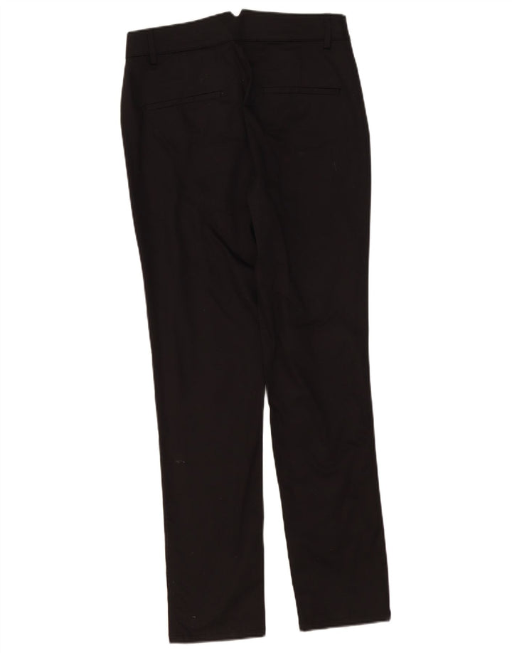 Pantaloni chino slim da donna Massimo Dutti EU 38 Small W28 L29 Nero