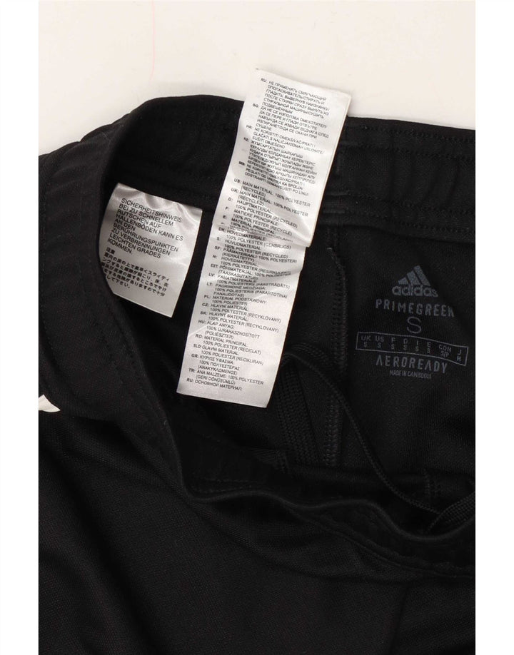 Pantaloni da tuta Adidas Aeroready da uomo piccoli in poliestere nero