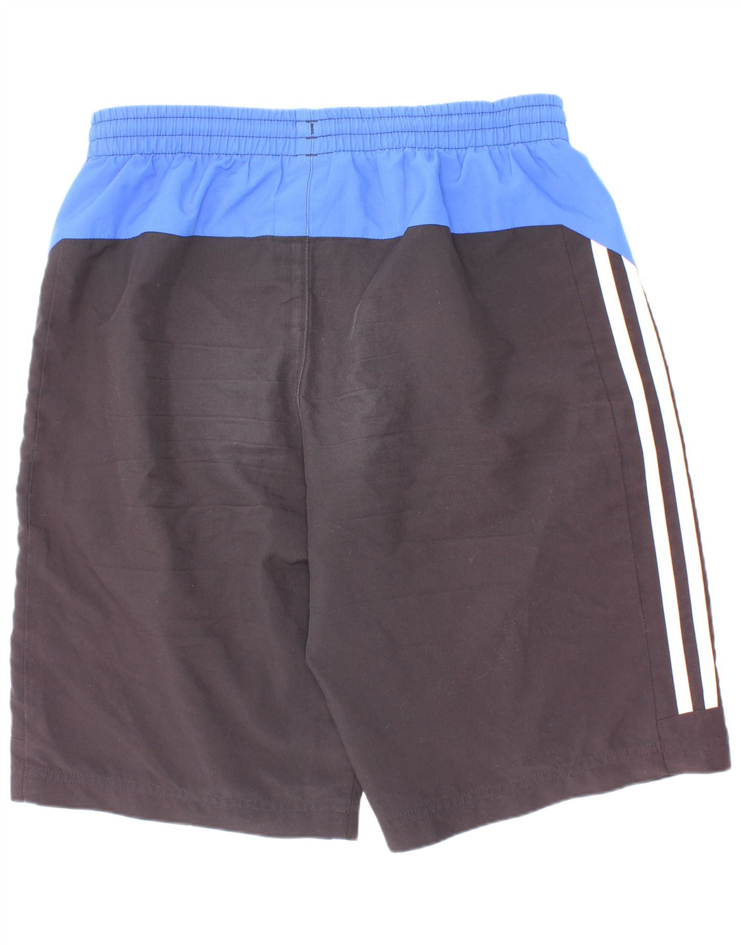 Pantaloncini sportivi Adidas da ragazzo 13-14 anni in poliestere color block nero