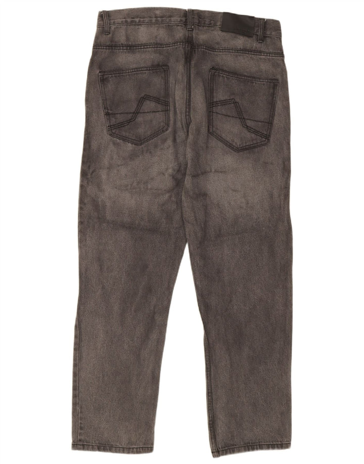 Jeans dritti vestibilità regolare da uomo Pierre Cardin W36 L30 cotone grigio