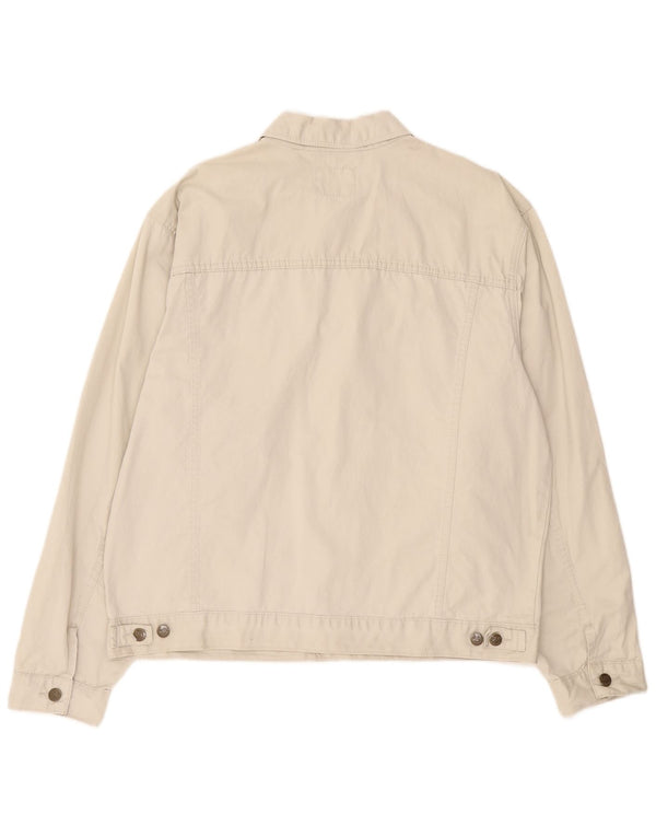 Giubbotto bomber da uomo Lee UK 42 XL Cotone beige