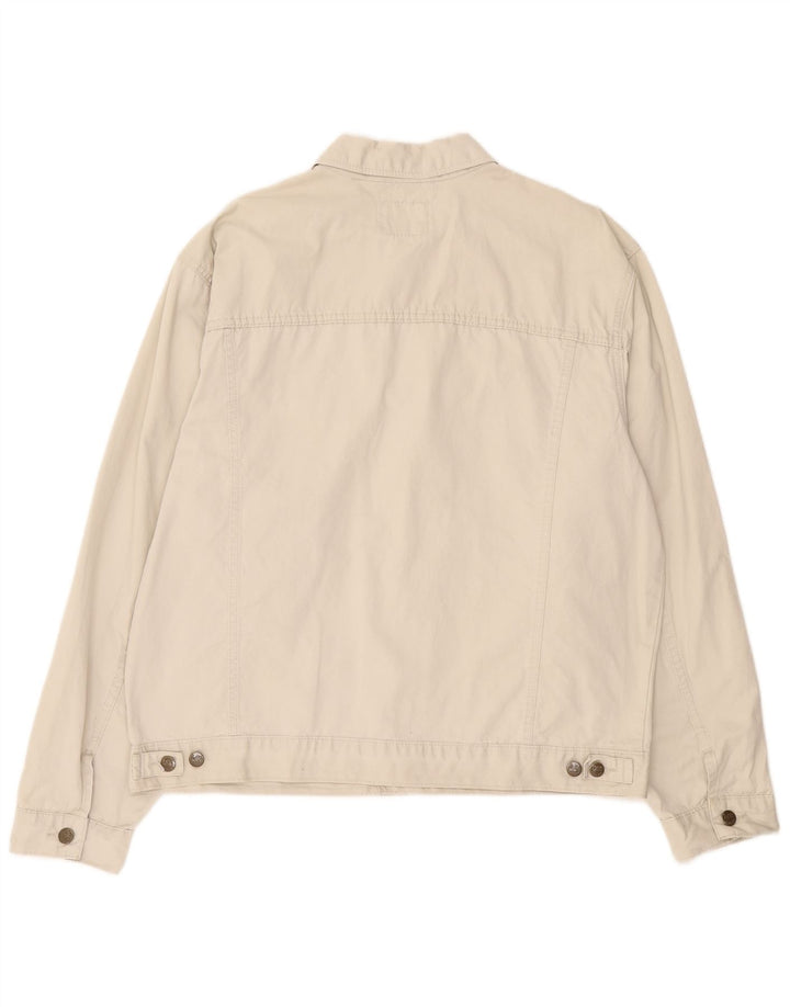 Giubbotto bomber da uomo Lee UK 42 XL Cotone beige