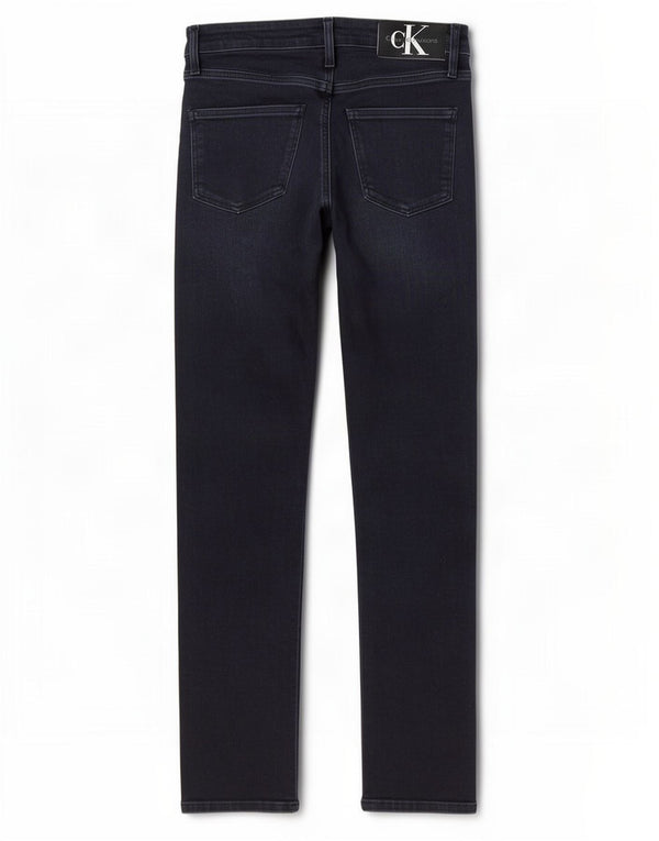 Jeans slim da uomo Calvin Klein W30 L30 cotone blu navy