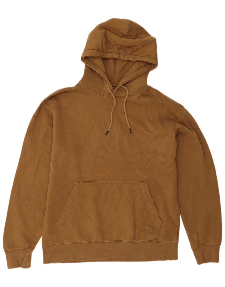 Maglione con cappuccio da uomo Jack & Jones grande in cotone beige