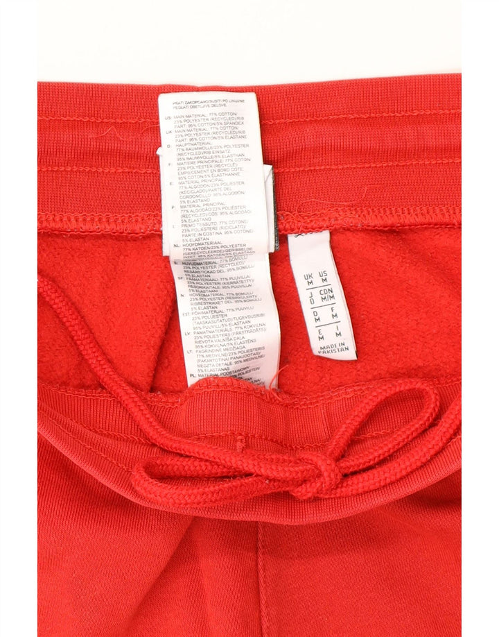 Pantaloni da tuta da uomo Adidas Joggers Medium Red Cotton