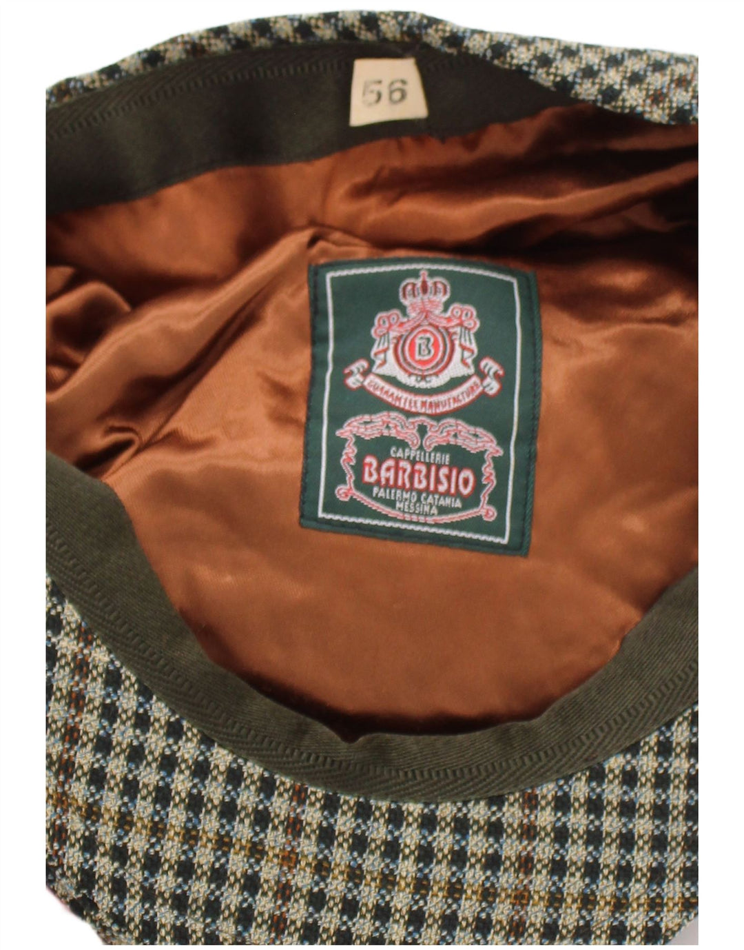 Coppola Uomo Barbisio Pied De Poule Marrone Medio Classico