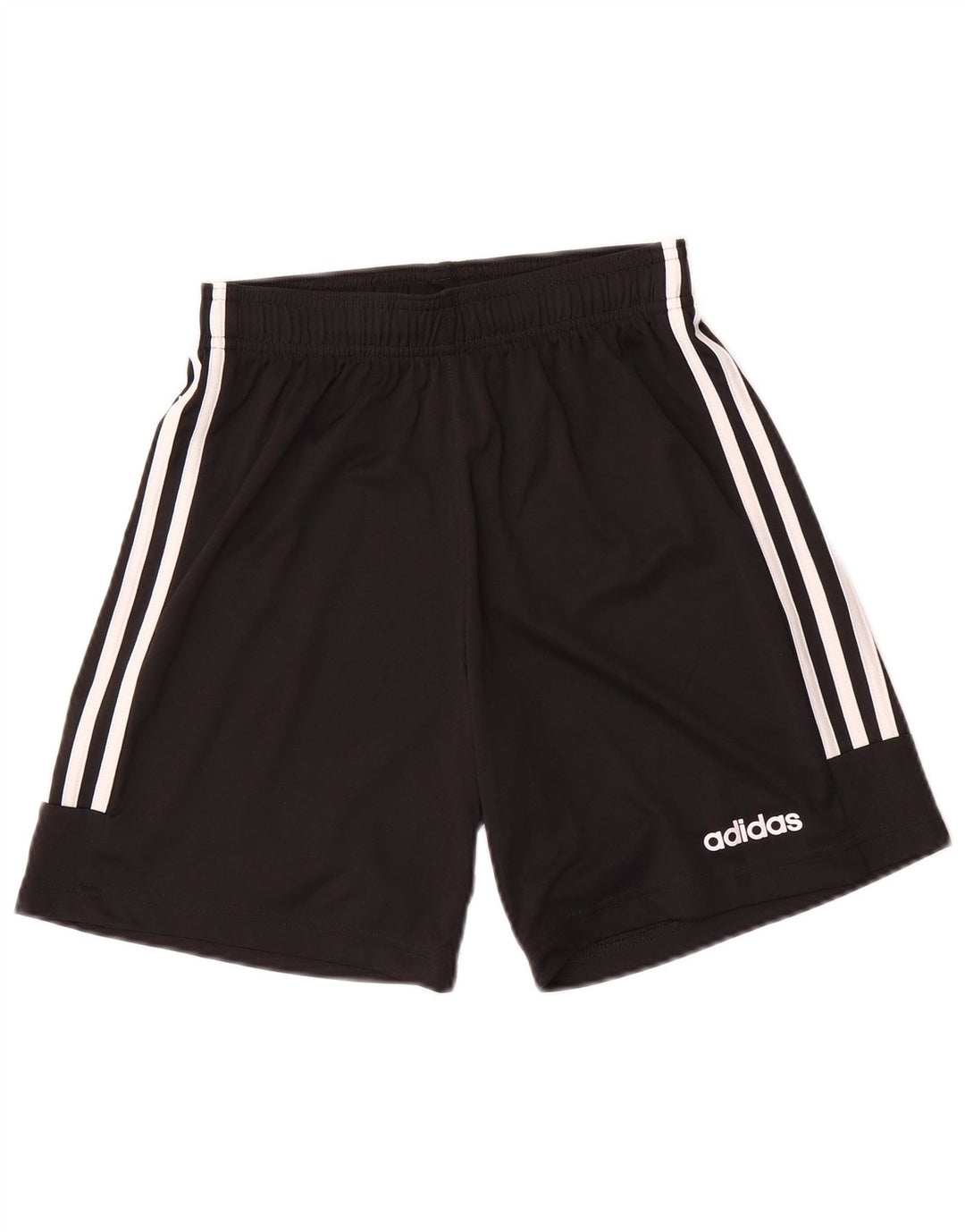 Pantaloncini sportivi Adidas Climalite da uomo piccoli in poliestere nero