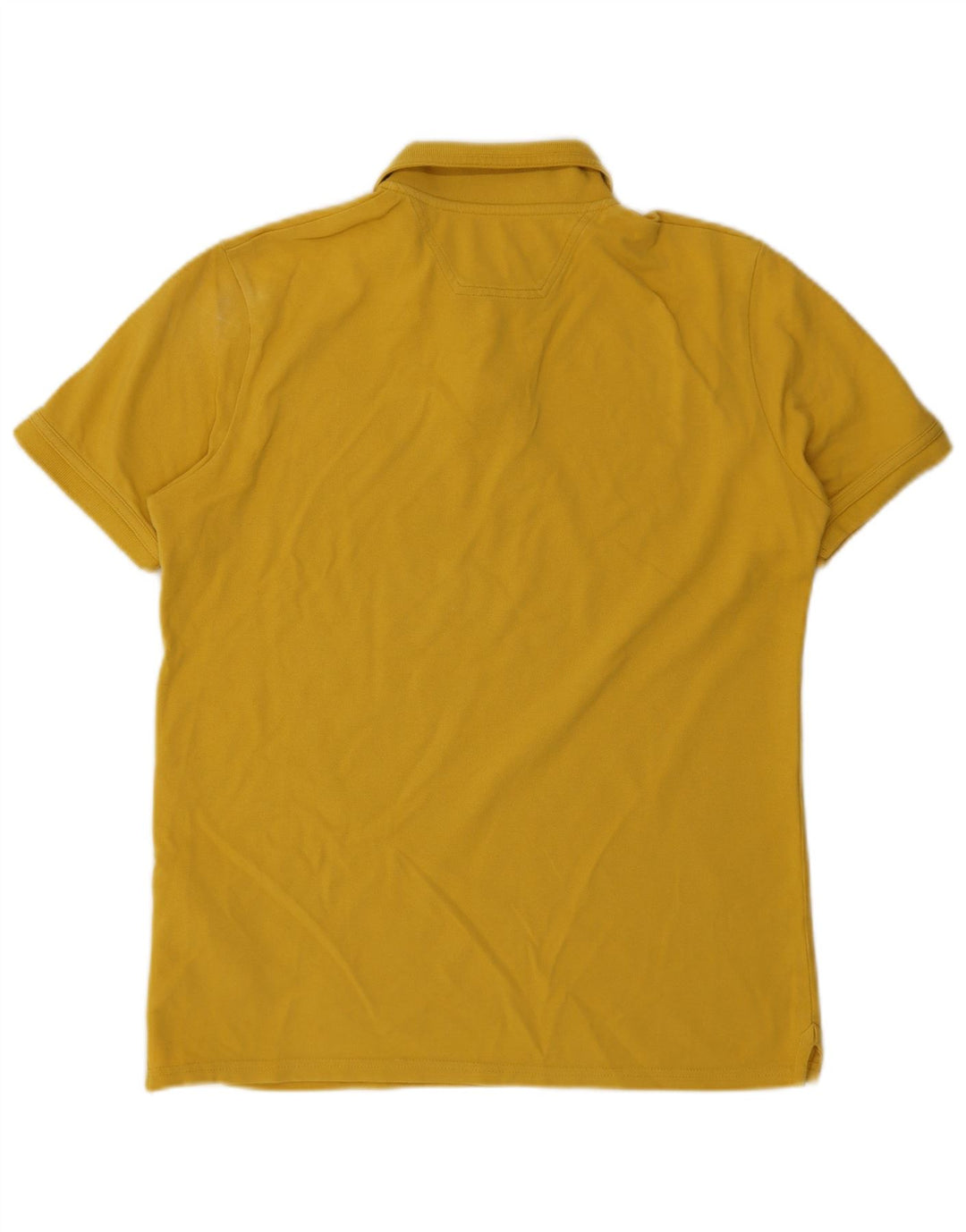 Polo Timberland da uomo vestibilità regolare piccola in cotone giallo