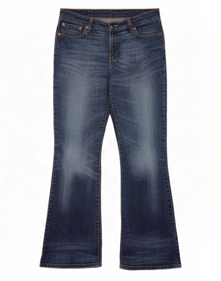 Levi's Uomo 529 Curvy Bootcut Jeans W32 L32 Cotone Blu