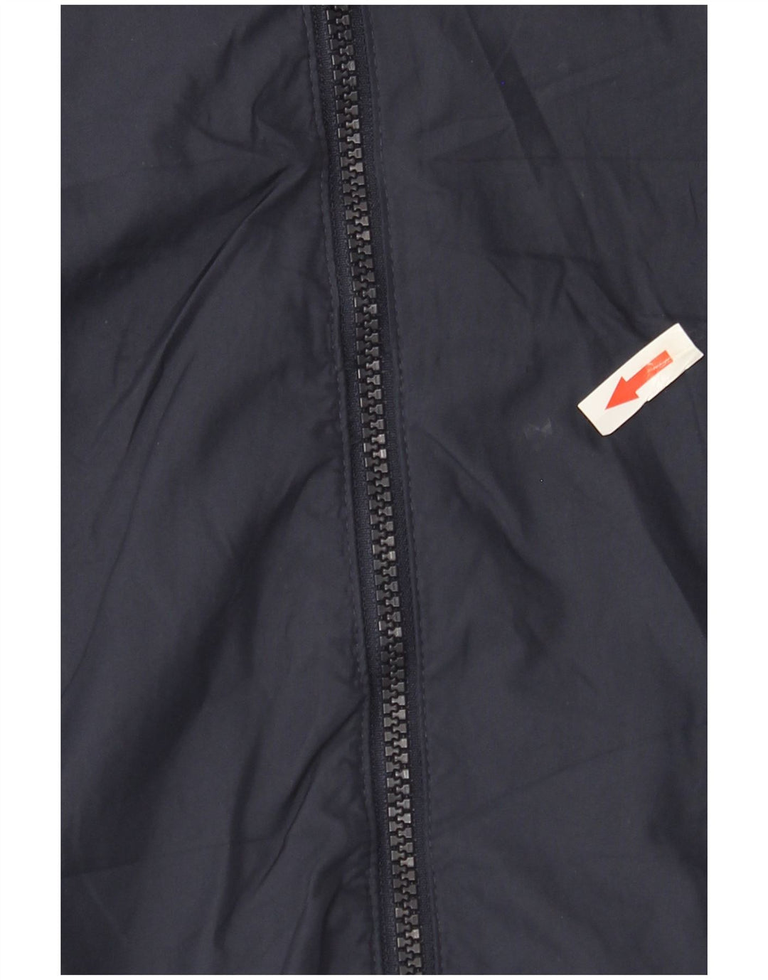 Giacca antipioggia oversize da donna Stella McCartney Adidas UK 10 Small Blu Navy