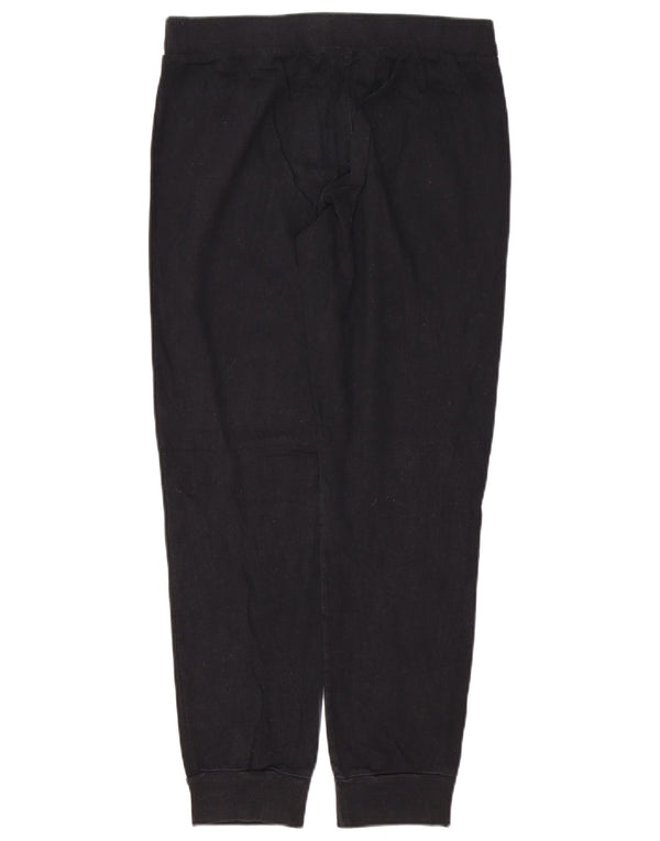 CHAMPION Pantaloni da tuta da donna Joggers UK 16 Large Nero Cotone