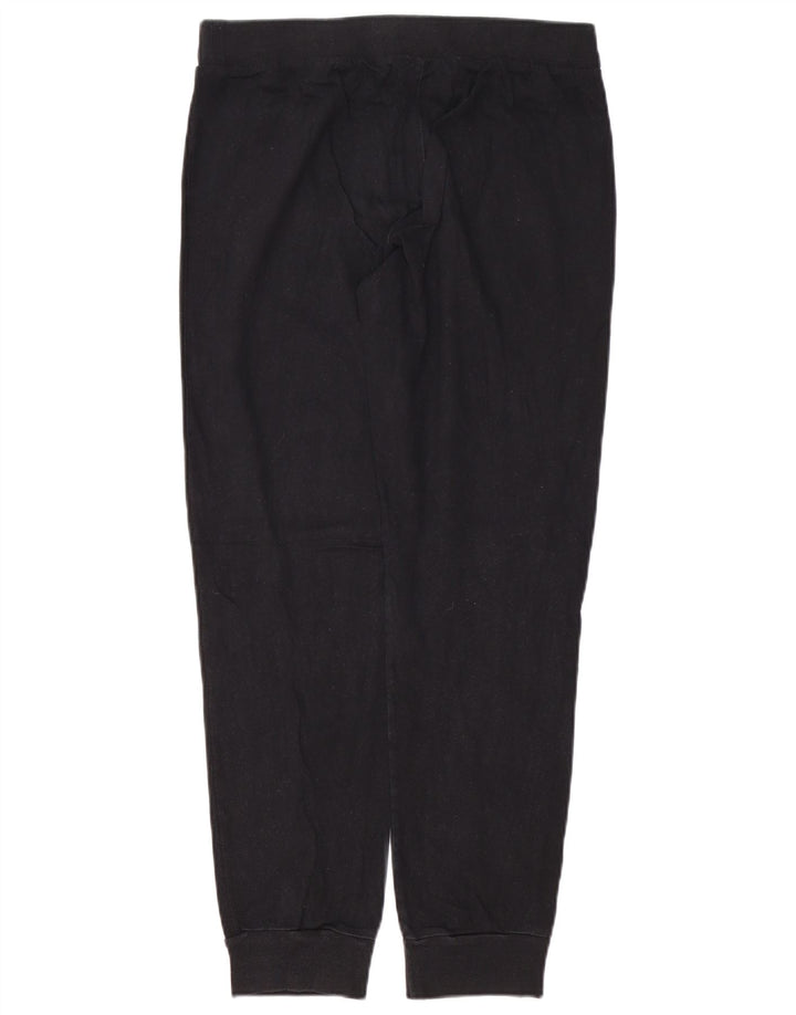 CHAMPION Pantaloni da tuta da donna Joggers UK 16 Large Nero Cotone
