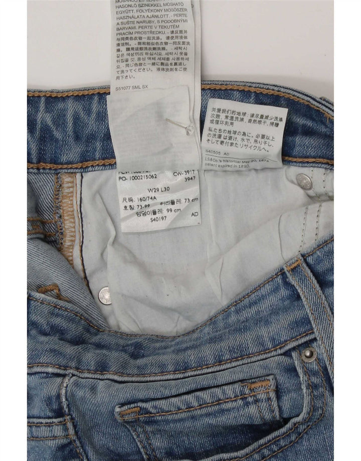 Jeans Levi's 712 Slim da donna W29 L30 Lyocell blu
