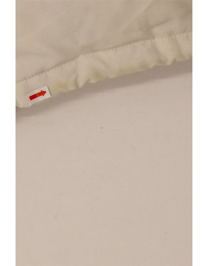 Giacca imbottita ampia con cappuccio da uomo Invicta UK 36 piccola poliestere bianco