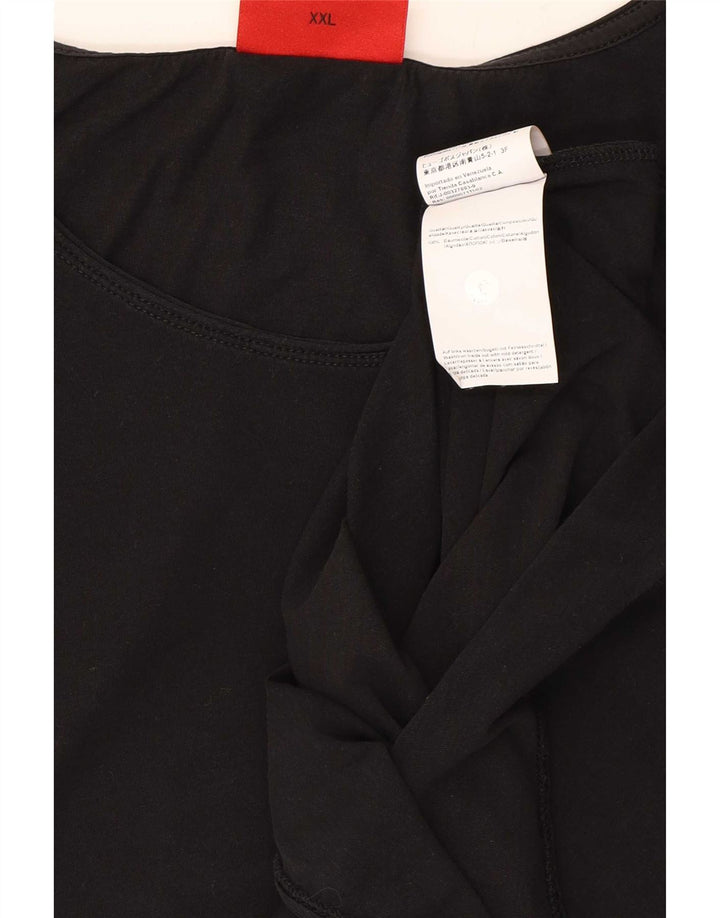 T-shirt da uomo Hugo Boss Top 2XL cotone nero