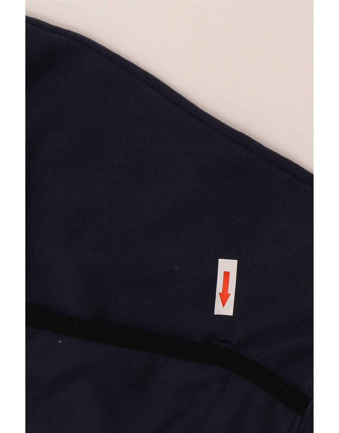 Felpa con cappuccio da uomo Kappa grande in cotone blu navy
