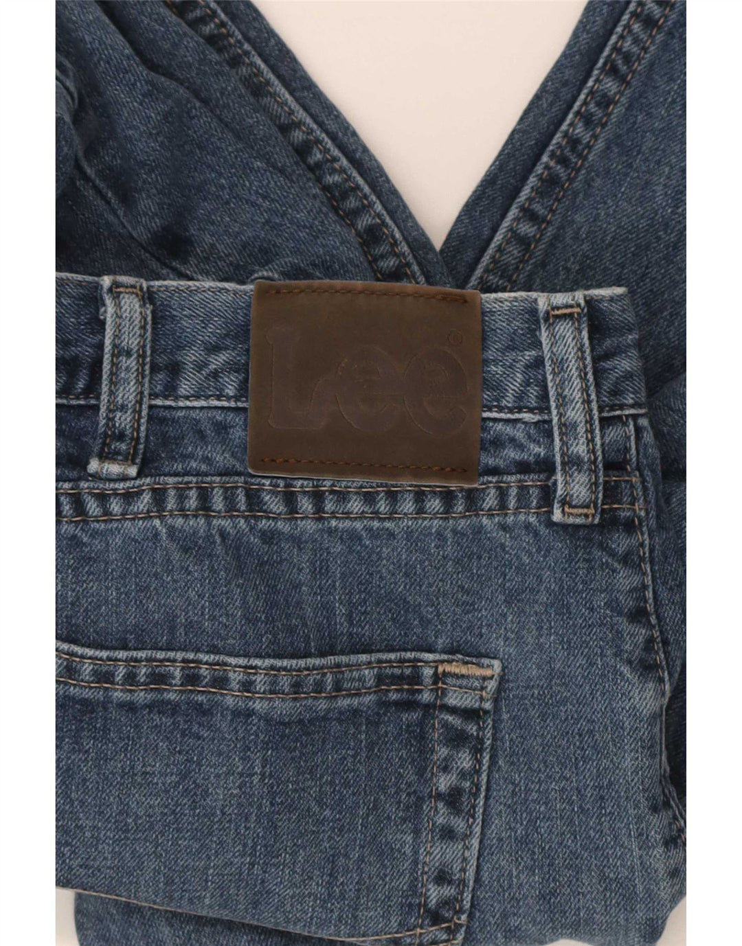Jeans dritti Lee da uomo vestibilità regolare W36 L32 cotone blu