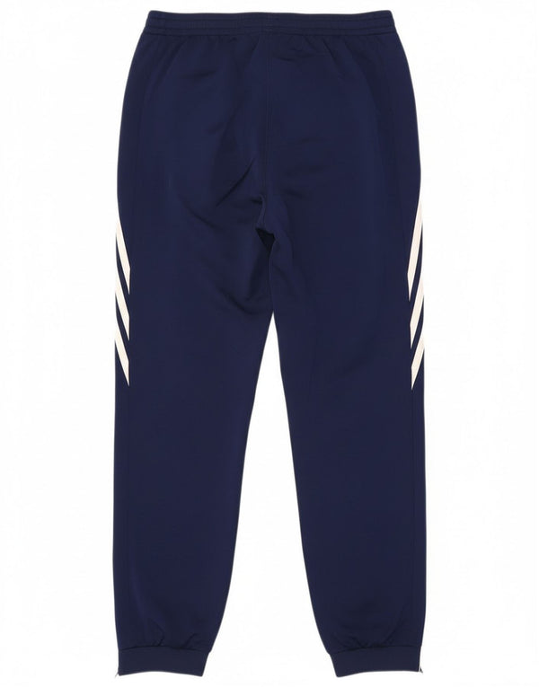 Pantaloni da tuta da ragazzo Adidas Joggers 13-14 anni XL blu navy poliestere