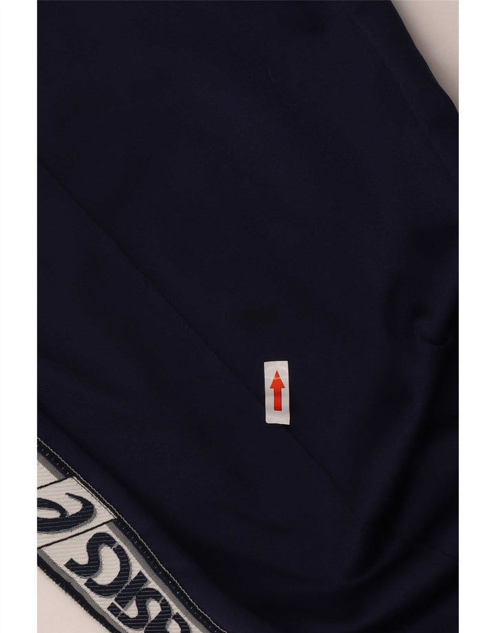 Pantaloni da tuta con grafica Asics da uomo, grandi, colore blu navy