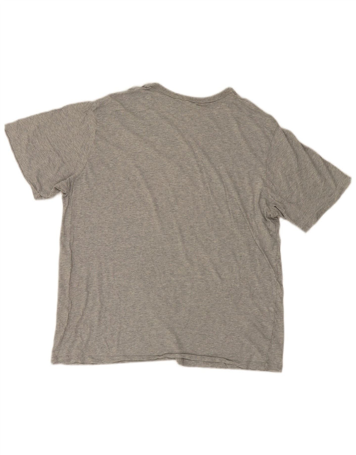 T-shirt grafica da uomo Champion Top 2XL cotone grigio