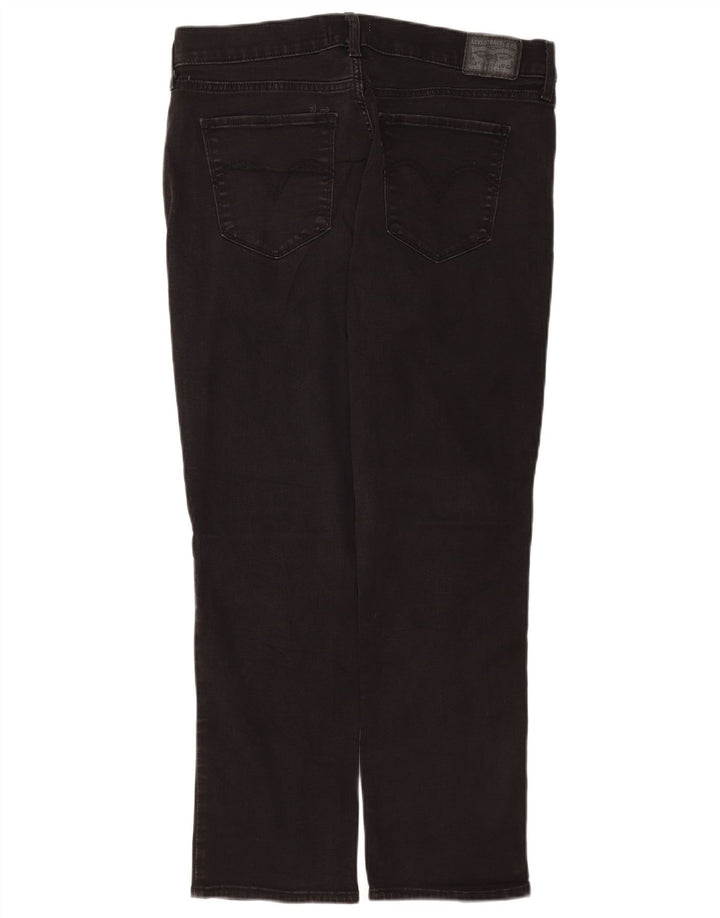 Jeans dritti classici da donna Levi's US 14 XL W32 L28 Neri