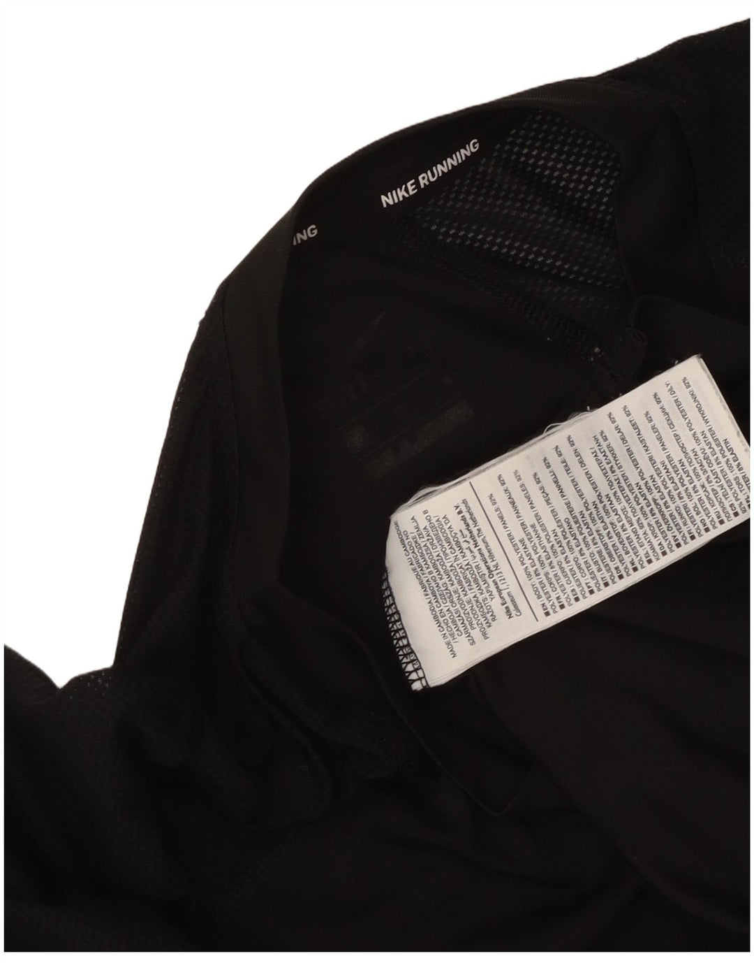 T-shirt da donna Nike Top UK 12 medio nero poliestere