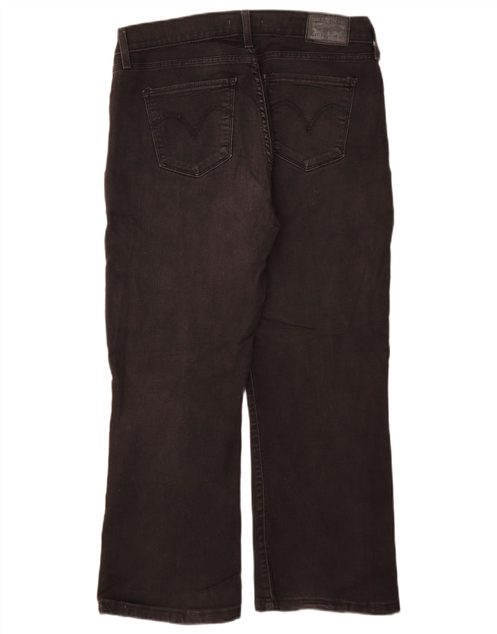 Jeans Levi's Curvy Bootcut da donna W30 L26 cotone nero