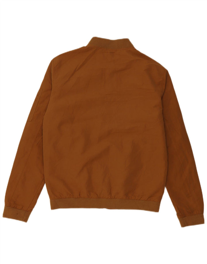 Giubbotto bomber da uomo Jack & Jones UK 36 piccolo poliestere marrone