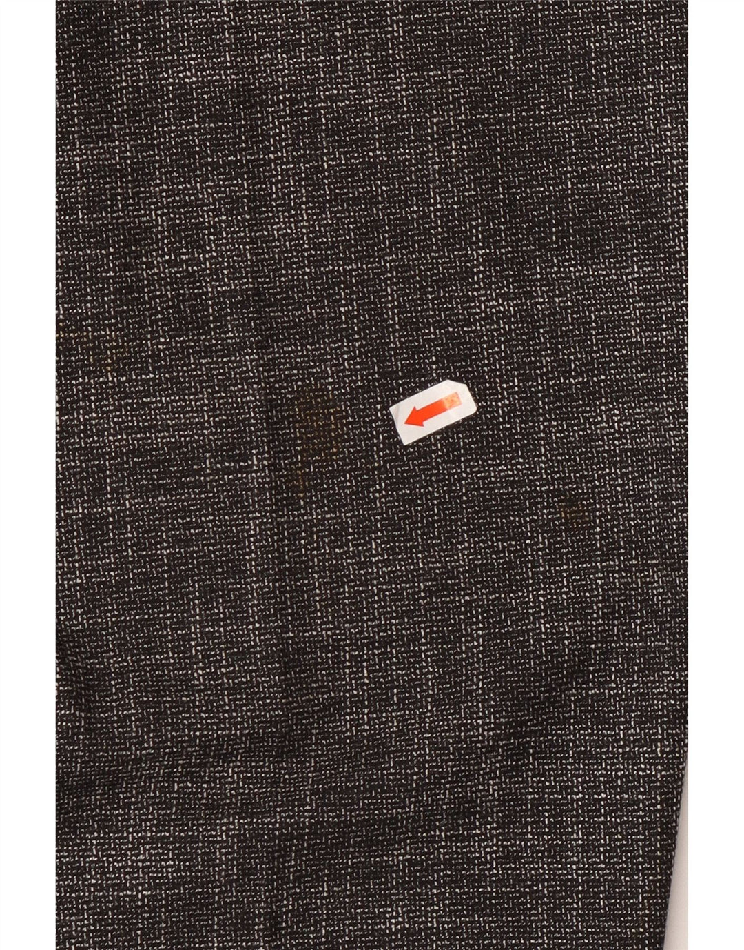 MONSOON Pantaloni casual corti da donna UK 10 Small W27 L28 Grigio chiazzato