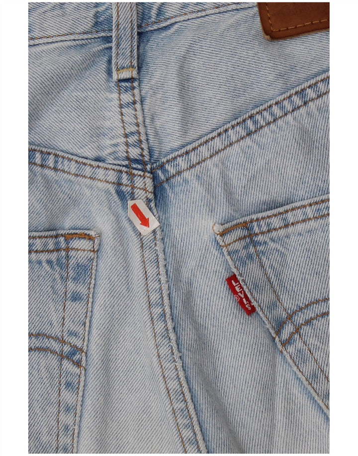 Jeans dritti Ribcage da donna Levi's W25 L29 cotone blu