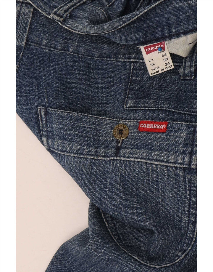 Jeans dritti da uomo Carrera W34 L30 cotone blu