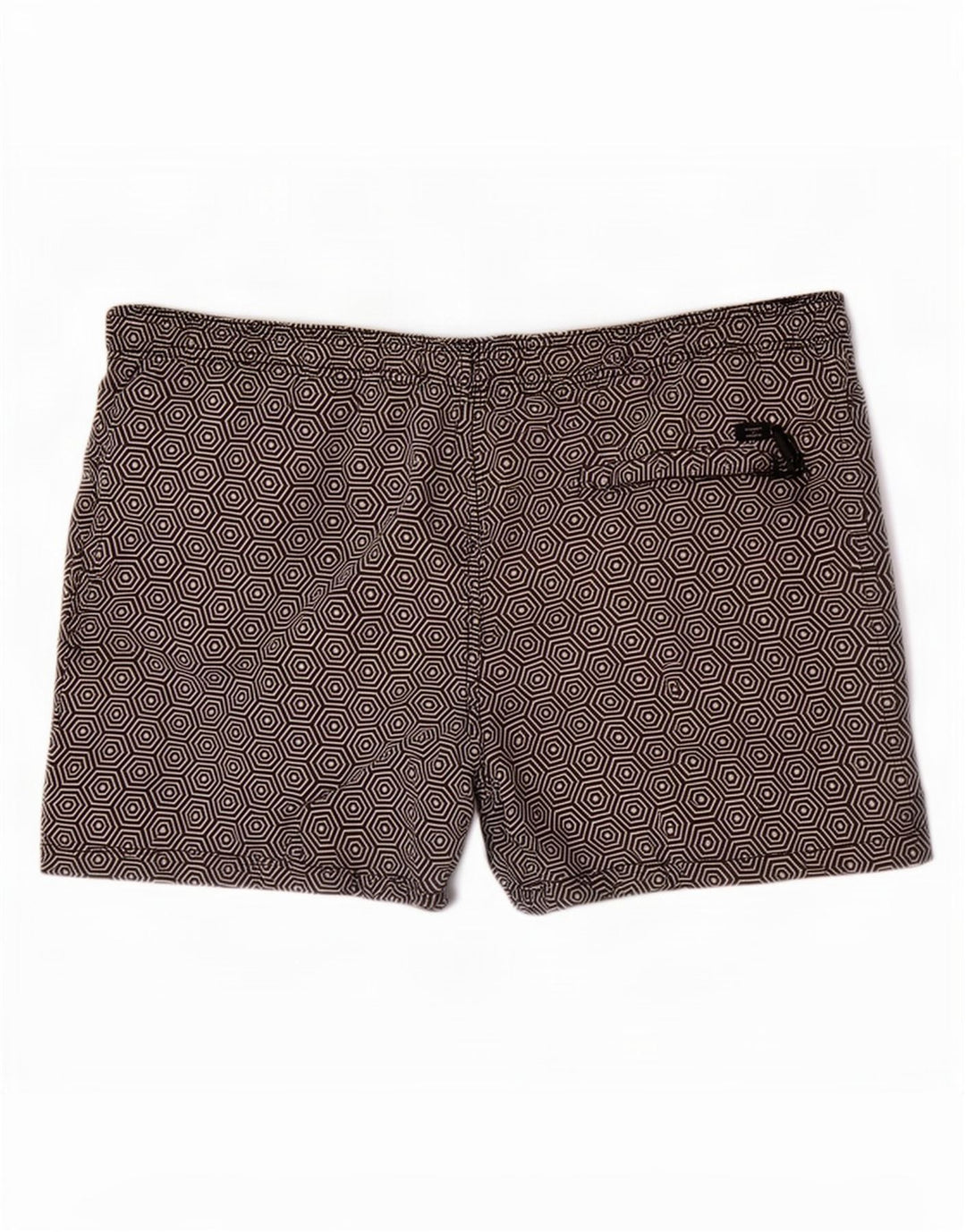 Pantaloncini da bagno da uomo Superdry XL poliestere geometrico nero