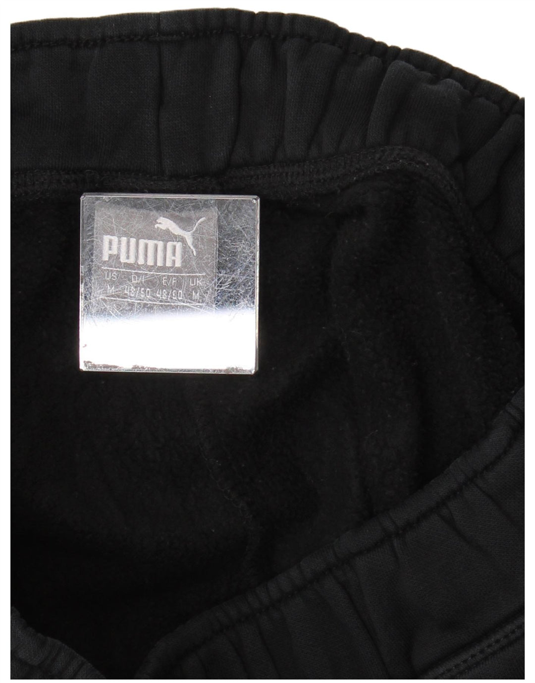PUMA Mens Tracksuit Trousers Joggers Medium  Black Cotton