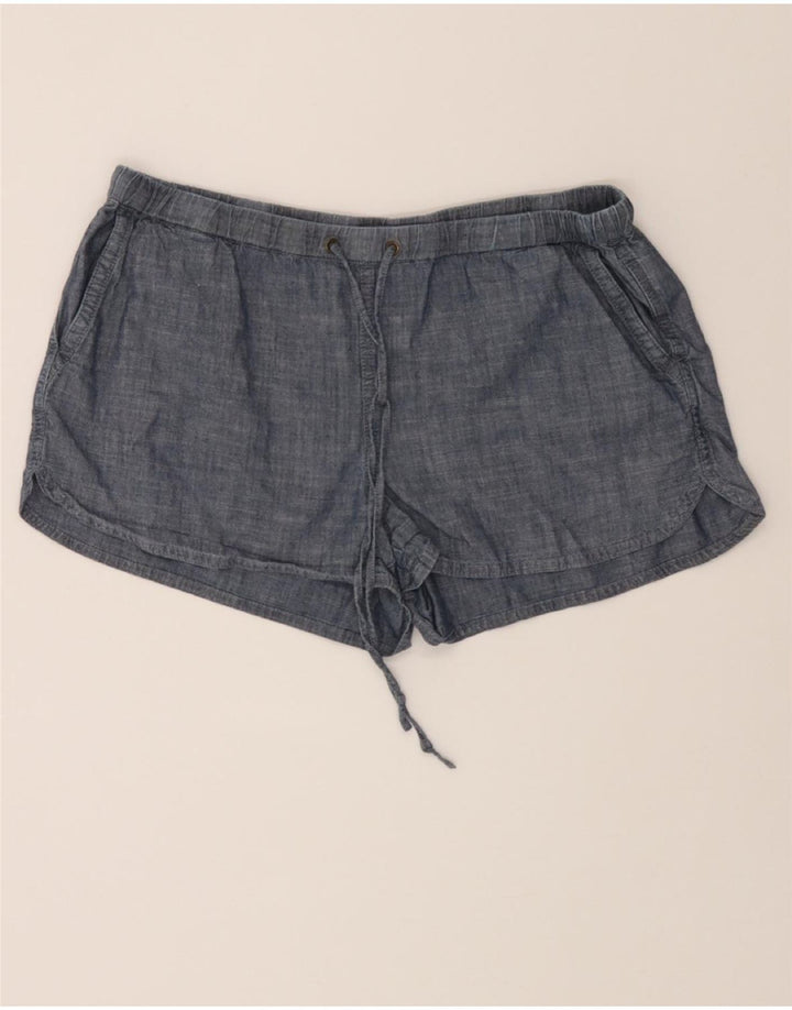 J. CREW Womens Casual Shorts Medium W30  Navy Blue Cotton Vintage J. Crew and Second-Hand J. Crew from Messina Hembry 