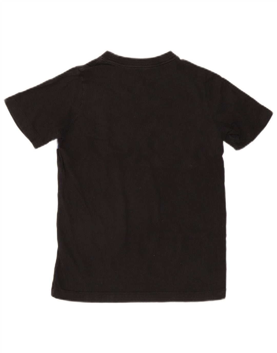 T-shirt grafica da ragazzo Nike Top 10-11 anni cotone geometrico nero medio