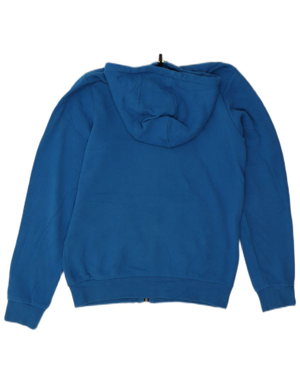 Maglione con cappuccio e zip grafica per ragazzi Dkny 13-14 anni piccolo in cotone blu