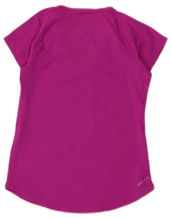 Maglietta Nike Dri Fit per ragazze, 8-9 anni, piccola, viola
