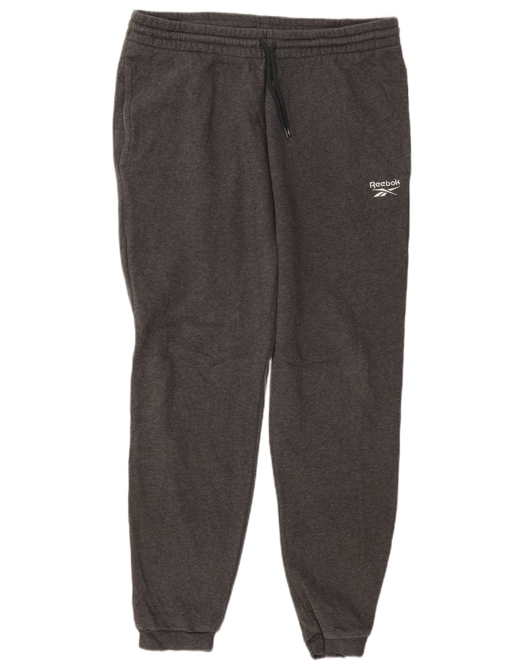 REEBOK Pantaloni da tuta da uomo Joggers grandi in cotone grigio