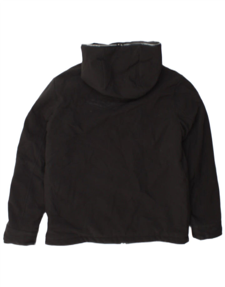 Calvin Klein Jeans Giacca Imbottita con Cappuccio per Ragazzi 13-14 Anni Nero Poliestere