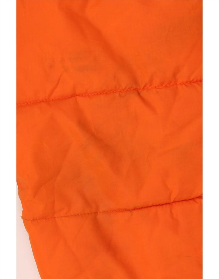 Giacca imbottita con grafica North Sails per ragazzi 13-14 anni color block arancione
