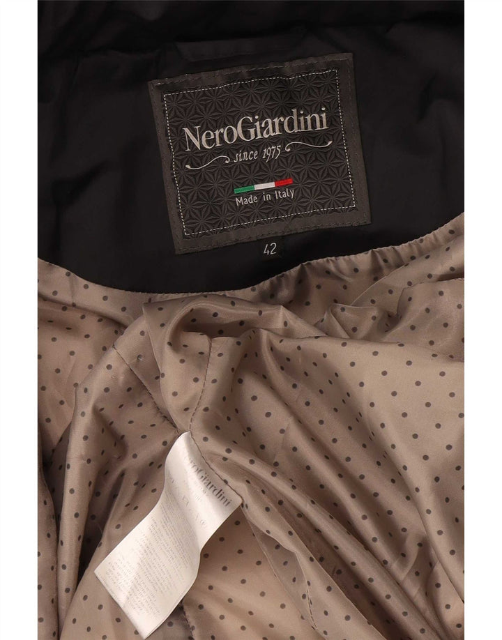 Nero Giardini Giubbotto Imbottito con Cappuccio Donna IT 42 Medium Nero Poliestere