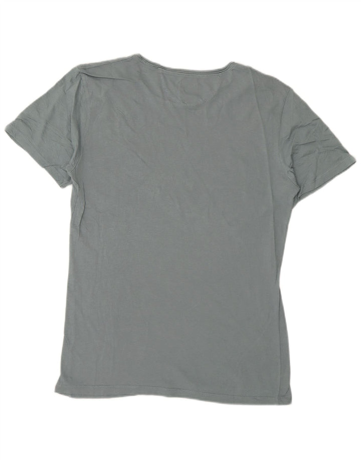 T-shirt Zara da uomo Top piccola grigia