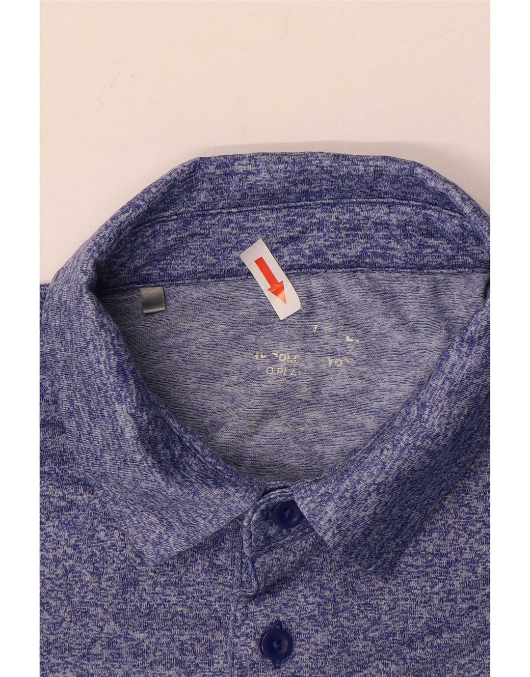 Polo da uomo Under Armour grande a righe blu