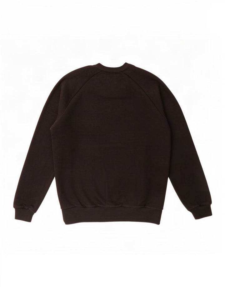 Felpa grafica da uomo Zara in cotone nero medio