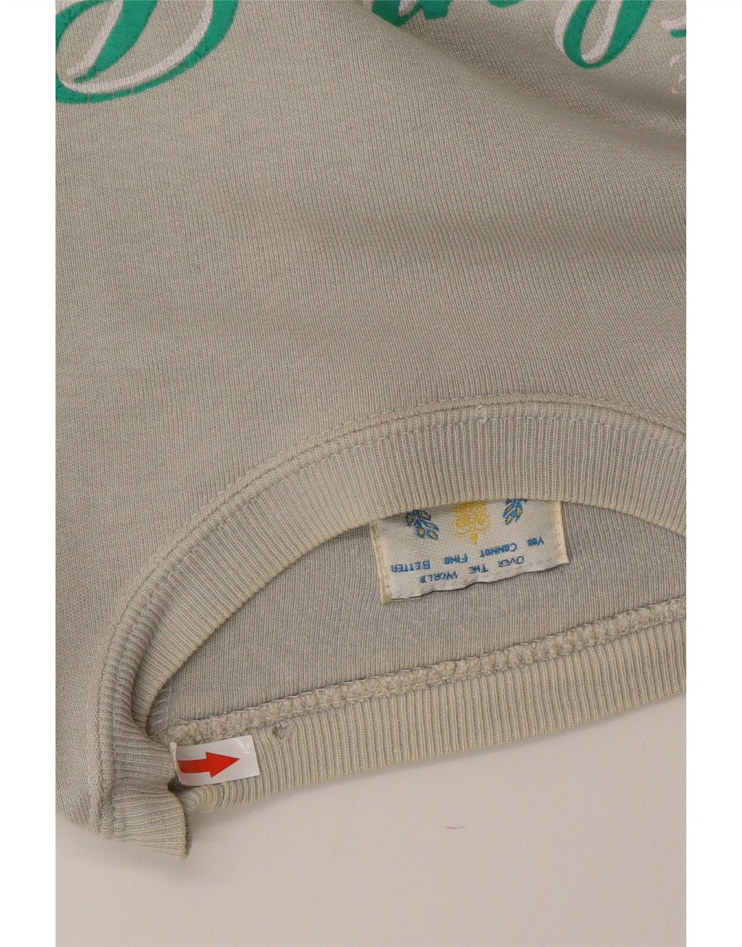 RIFLE Felpa grafica da uomo Maglione grande cotone grigio