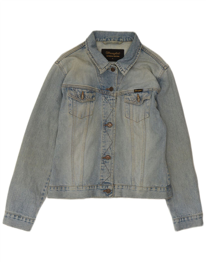 Giacca in denim da donna WRANGLER UK 18 XL cotone blu